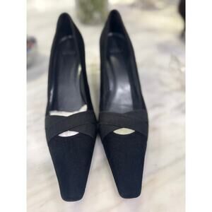 NWOT Stuart Weitzman Black Suede High Heels size 12N